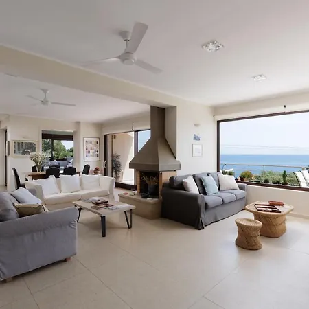 Terra E Mare Seaview With Private Pool & Access Willa Benitses (Corfu)