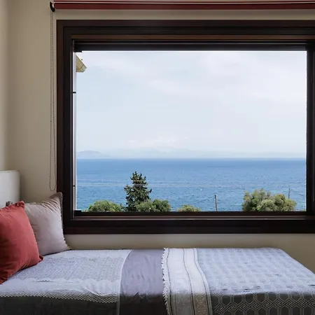 Terra E Mare Seaview With Private Pool & Access Willa Benitses (Corfu)