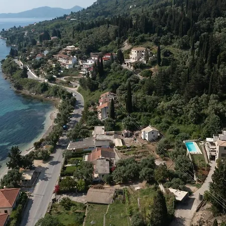 Terra E Mare Seaview With Private Pool & Access Willa Benitses (Corfu)