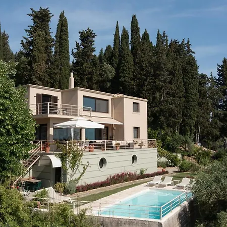 Willa Terra E Mare Seaview With Private Pool & Access Benitses (Corfu)