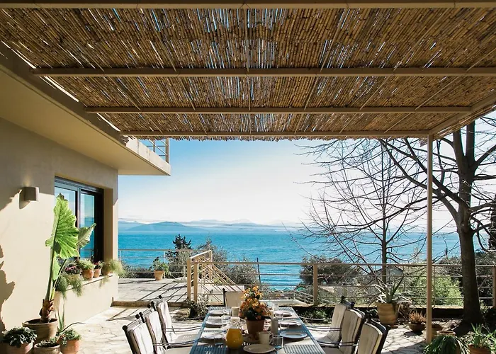 Terra E Mare Seaview With Private Pool & Access Villa Mpenitses
